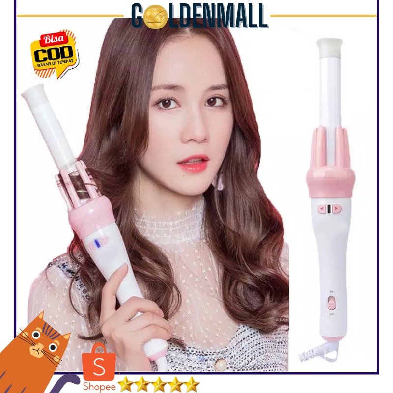 Catokan Rambut Keriting Otomatis Keramik Vivid &amp; Vogue Automatic Hair Curler Auto Spin GM366 COD