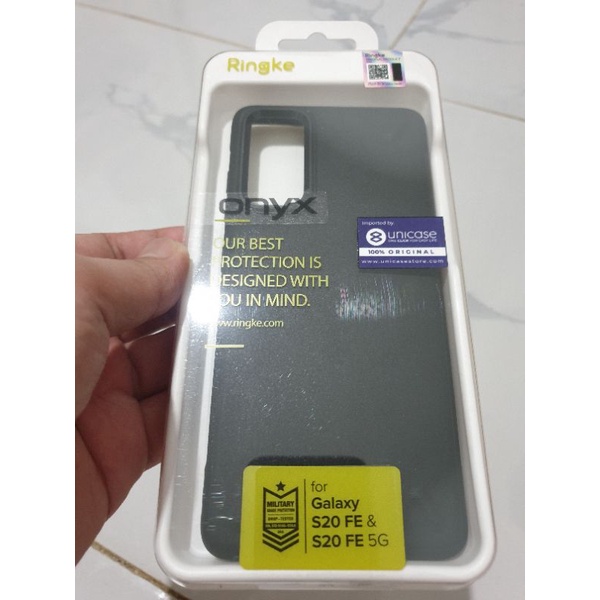 Case Samsung Galaxy S20 FE Ringke Onyx Softcase TPU Matte - Black