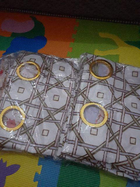 Gorden Mirandra Tirai Smokering Murah!! Ukuran 115x200 / Gorden Grosir / Murah / Gorden Jendela