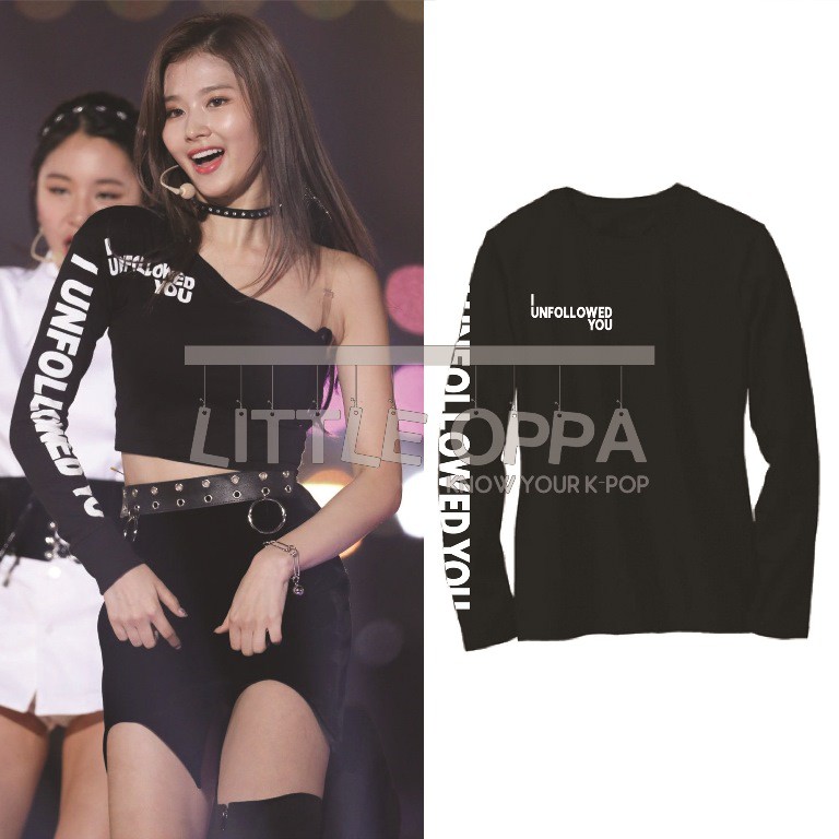 IDOL FASHION TWICE SANA I UNFOLLOWED YOU T-SHIRT