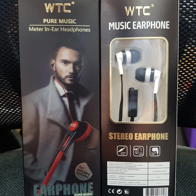 Headset Handsfree WTC BW-01 Pure Music Earphone BW01 BW 01