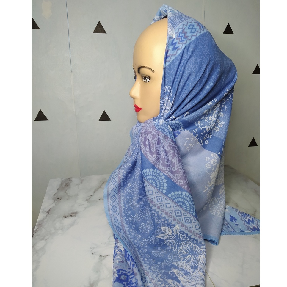 Hijab Denay/ Segiempat Denay/ Lasercut/ Denay/ Kerudung Motif Baru/ Jilbab Denay
