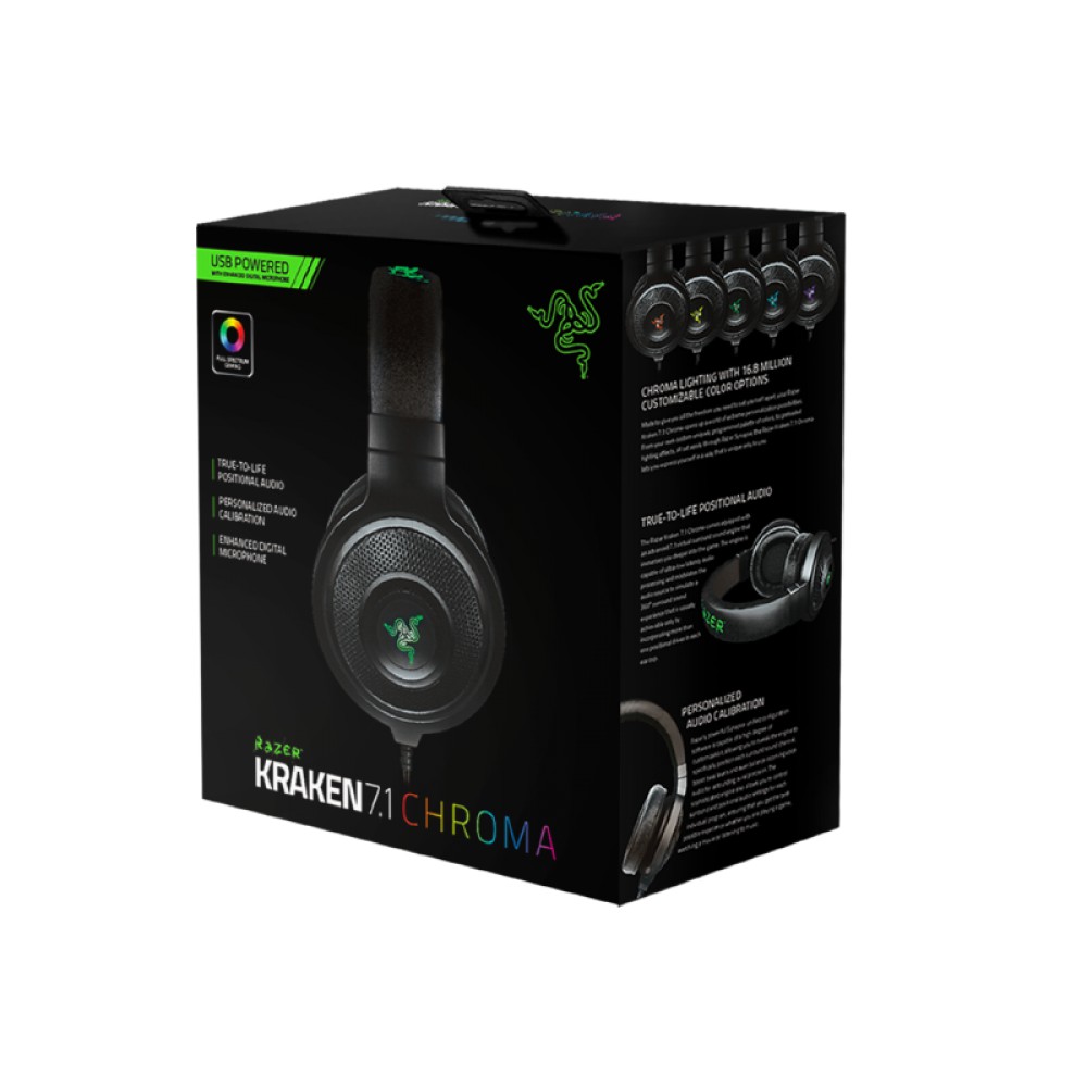 Razer Kraken 7,1 Chroma || Headset Gaming