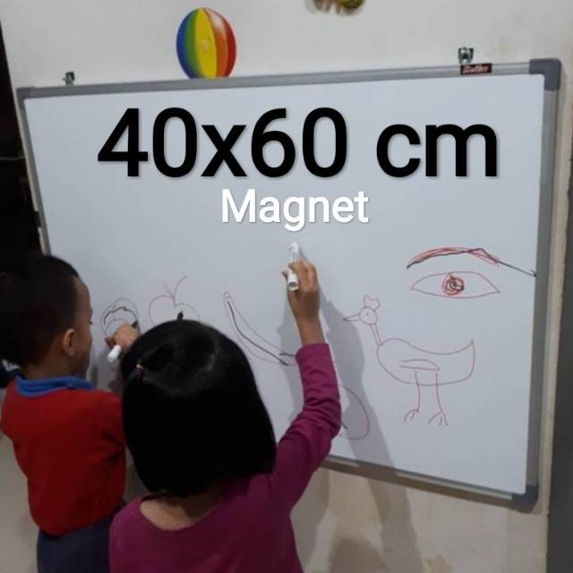 Whiteboard 40x60 papan tulis 60x40