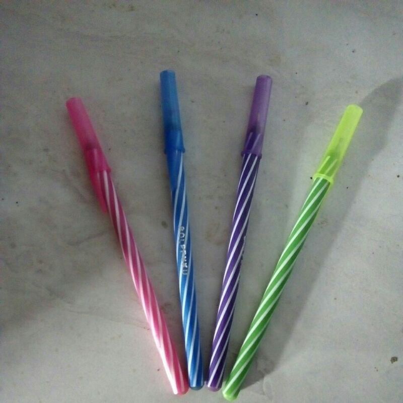 

bolpen pulpen tinta hitam bolpenku spiral