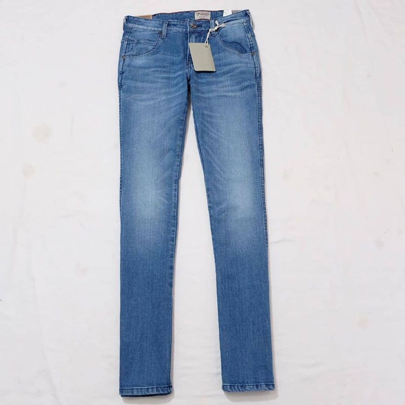 TERBARU CELANA JEANS PRIA WRANGLER SPENCER SLIM FIT SOFT BLUE 100% NEW & ORIGINAL