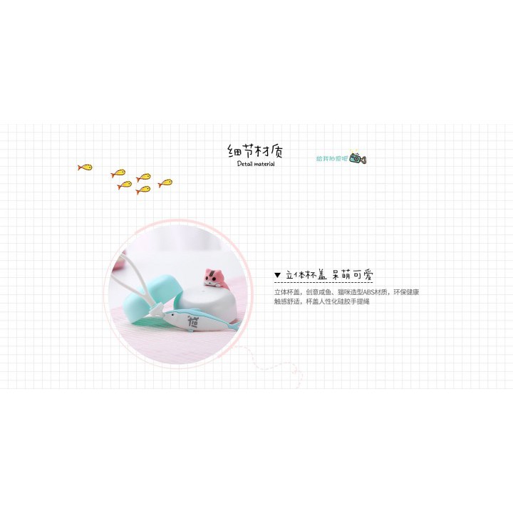 REMAX RT-CUP52 Cat and Fish Story Creative Bottle - 300ml