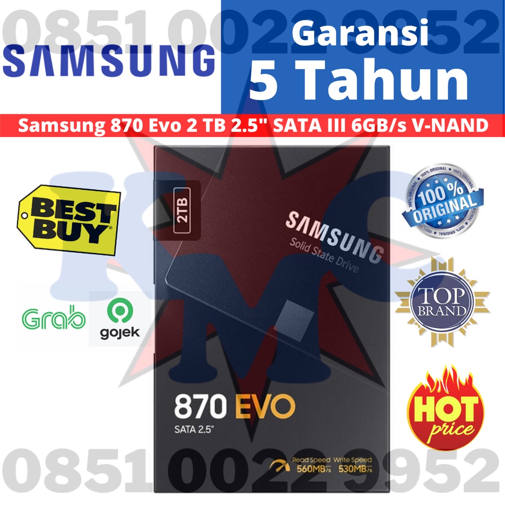 SAMSUNG SSD 870 EVO 2TB 2.5&quot; SATA 870EVO