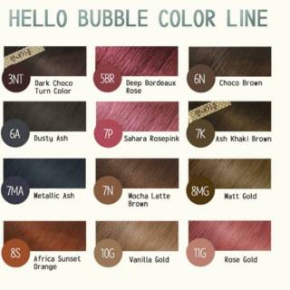 MISE EN SCENE Hello  Bubble  Hair Foam Color Shopee Indonesia