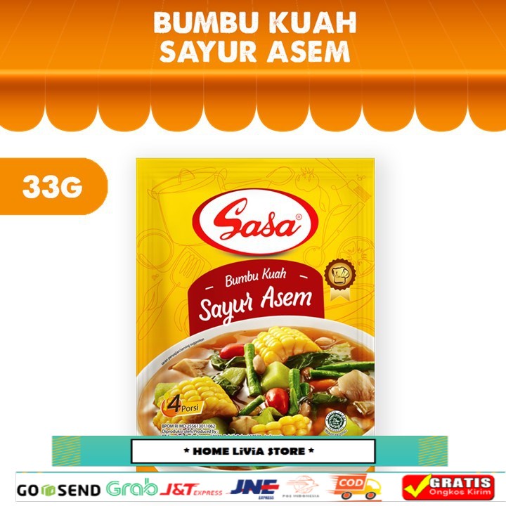 

Sasa Bumbu Kuah Sayur Asem 33 gr