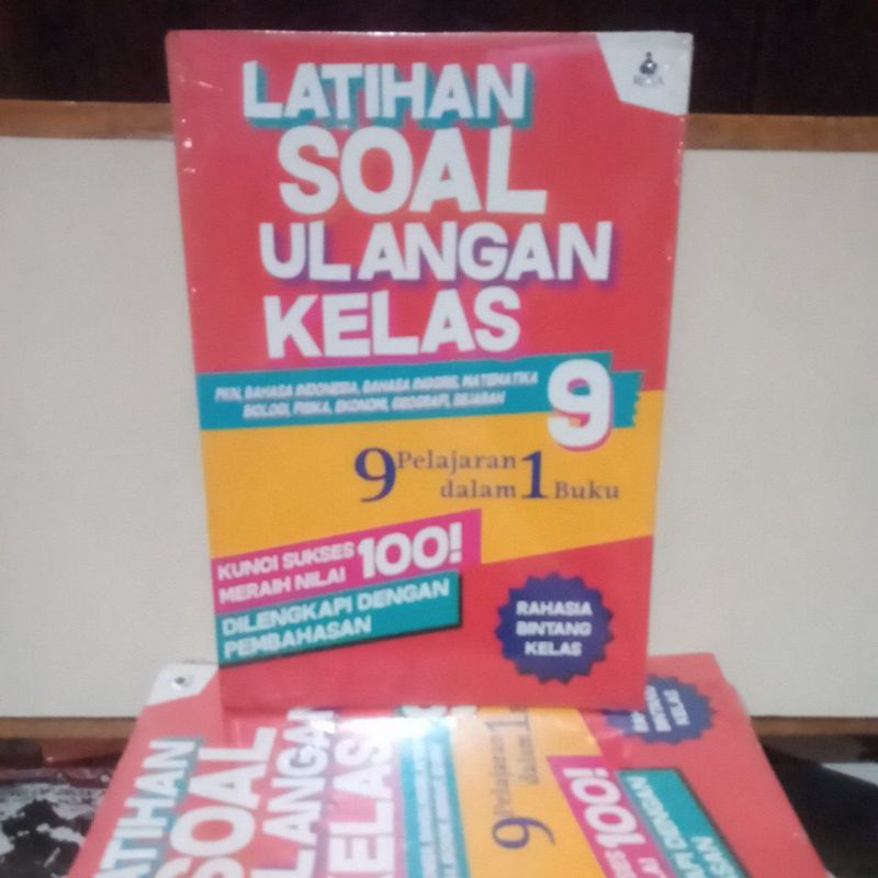 Buku Bimbel - LATIHAN SOAL ULANGAN KELAS 9