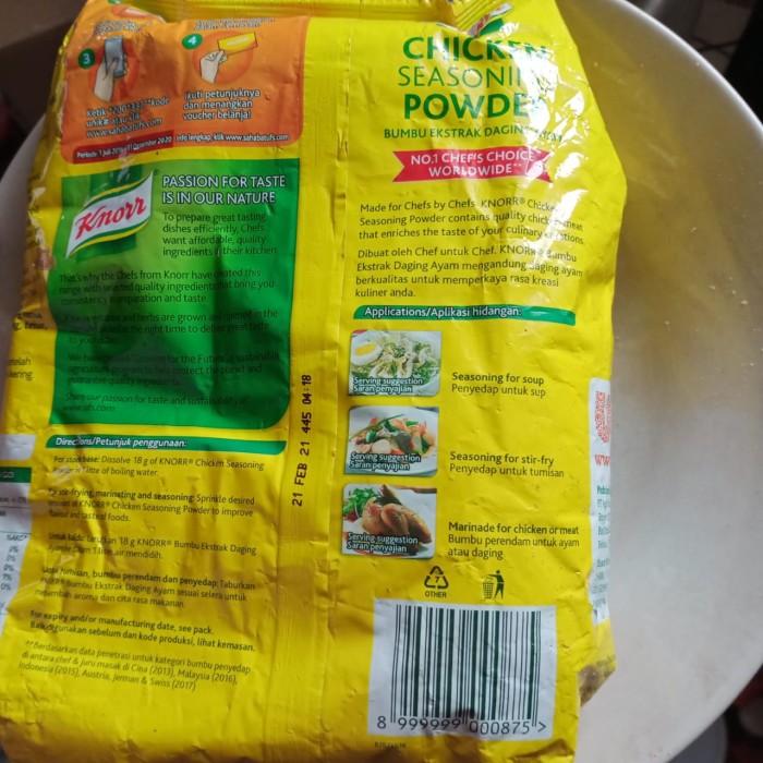 

READY - KNORR CHICKEN POWDER