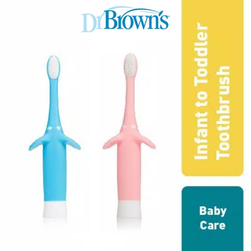 Dr.Brown's Infant To Toddler Toothbrush | Sikat Gigi Anak