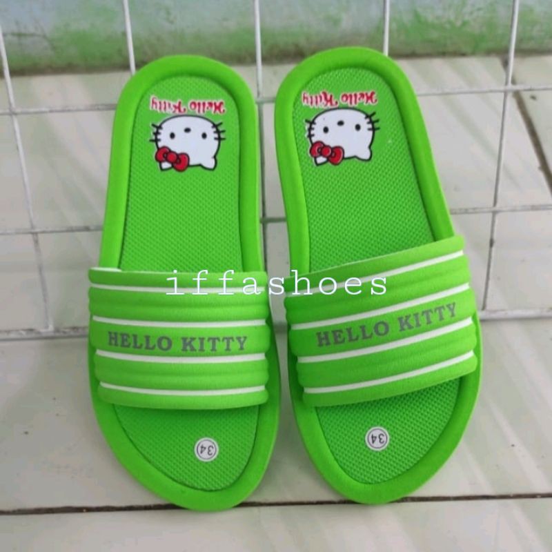 Sandal Anak Perempuan Sandal Selop Hello Kitty