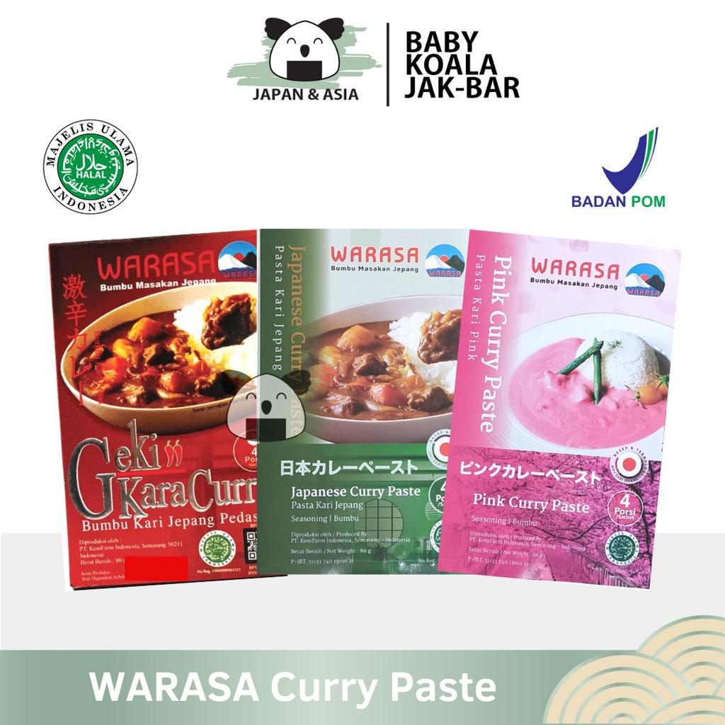WARASA Japanese Curry Kare jepang 80 g Halal │ Bumbu Nasi Kari Japan Curry...