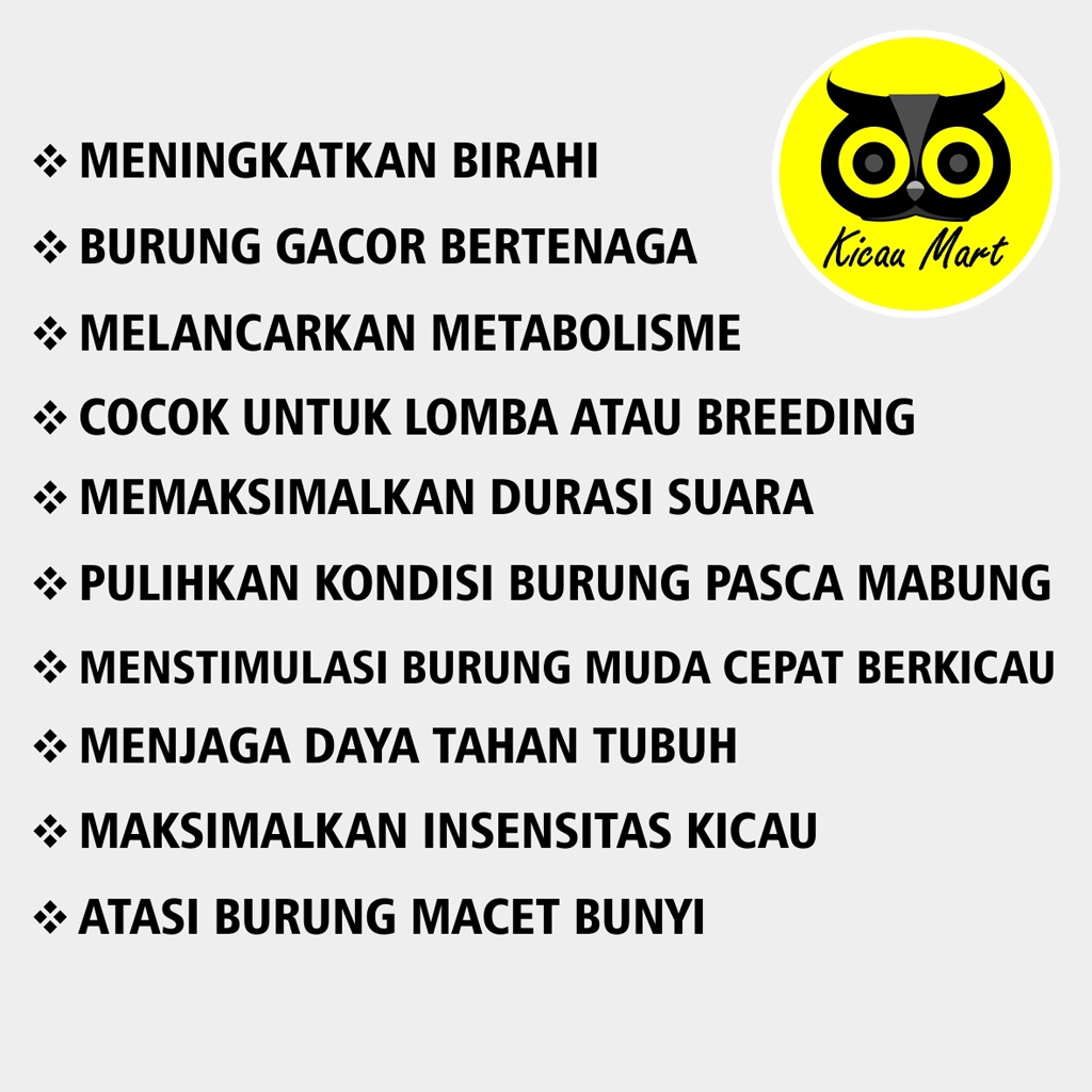 PAKANAN MAKANAN BURUNG KENARI BRANJANGAN GOLDFINCH MILET SONG BOOSTER CANARY SEED NUTRIBIRD PSBCNFY