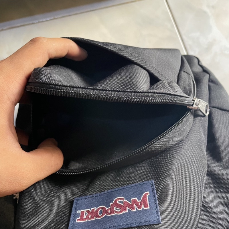 Tas Ransel Jansport Half Pint Black / Hitam Original