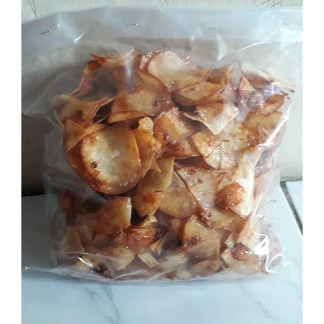 

Kripik singkong pedas