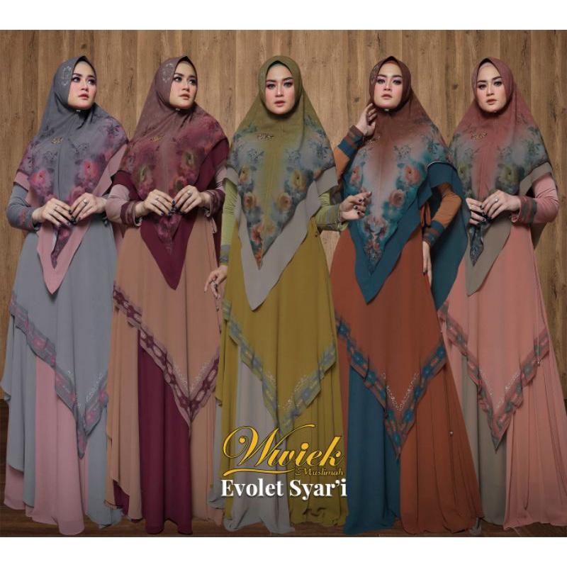 Evolet Syari by Wwiek Muslimah ORI
