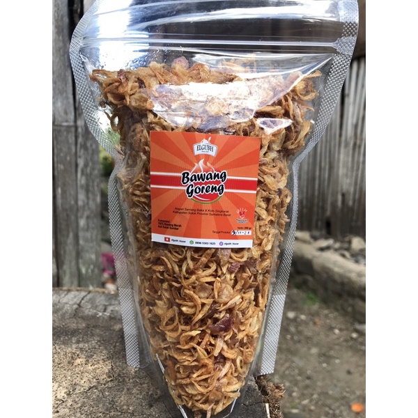 

(200gr) Bawang Goreng Original Tanpa Tepung Asli Solok Sumatera Barat