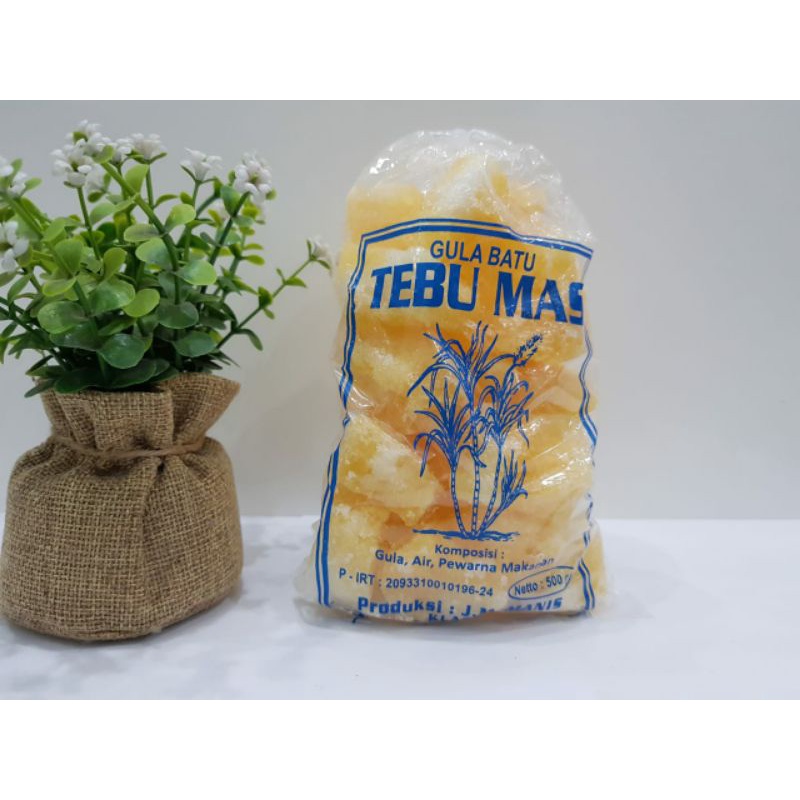 

Gula Batu Kuning Kwalitas Premium - 500gram