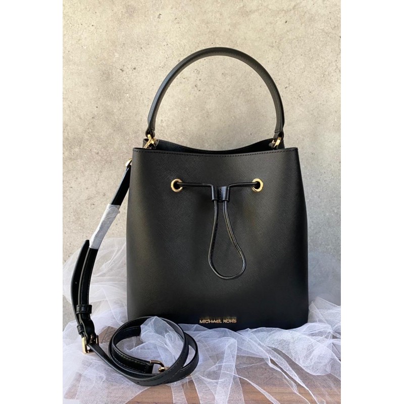 Tas MK original - Michael kors large suri bucket in black