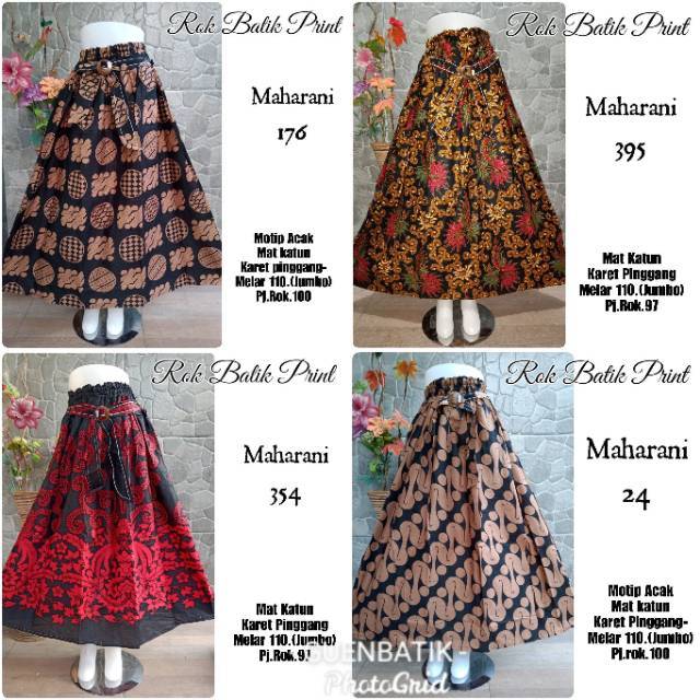 Rok Batik original Pekalongan garansi harga termurah