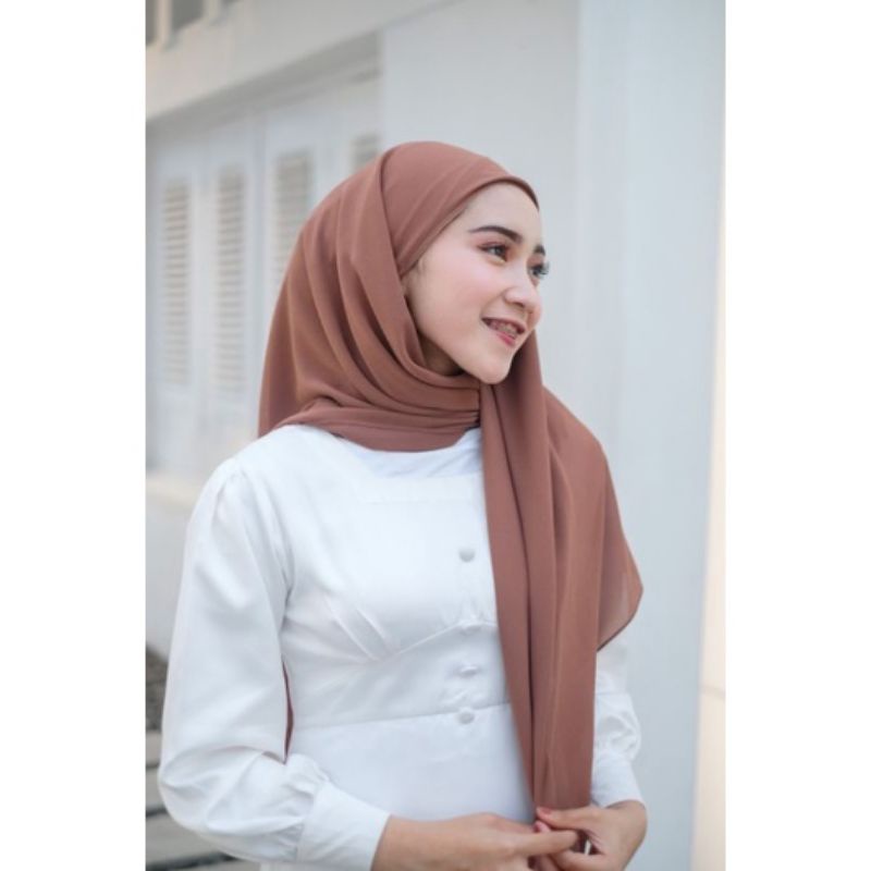 Segiempat Inner | Segitiga Ceruty Premium Syar’i Instan By Desmonda Hijab