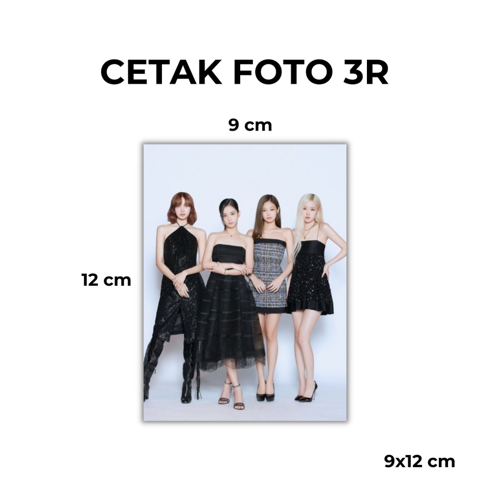 [3R] Cetak Pas Foto Ukuran 3R Murah Custom Foto