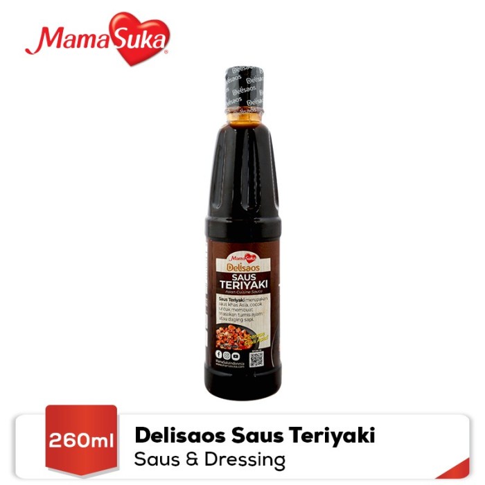 

MamaSuka Delisaos Saus Teriyaki 260ml