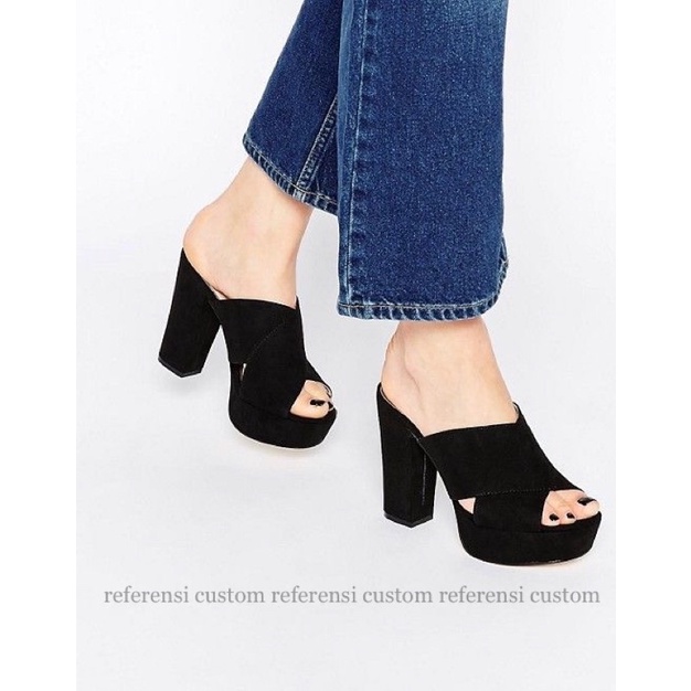 Heels Silang Besar Heels Size Besar Highheels Xerra Heels 41 42 43 44 45 46