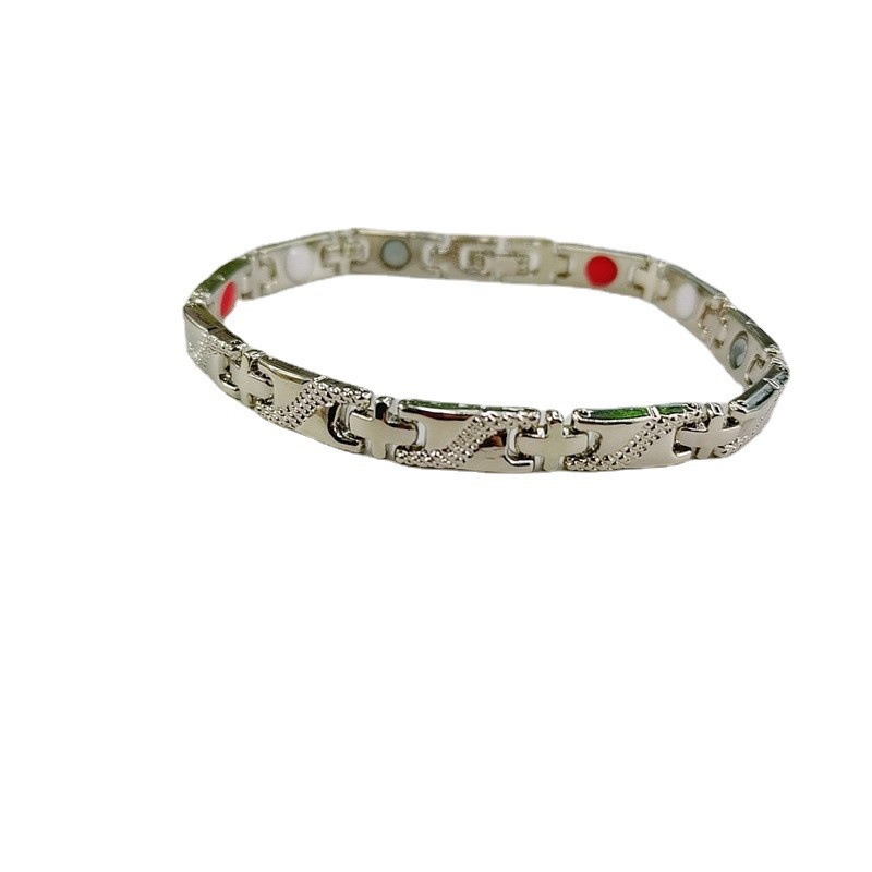 Gelang Tangan Magnetik Motif Naga Bahan Alloy Untuk Pria / Wanita Element