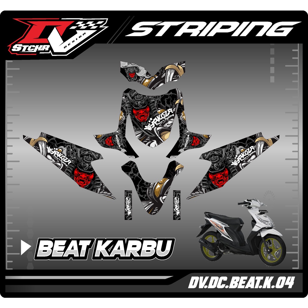 decal beat karbu-decal beat karbu full body-stiker beat karbu 2008