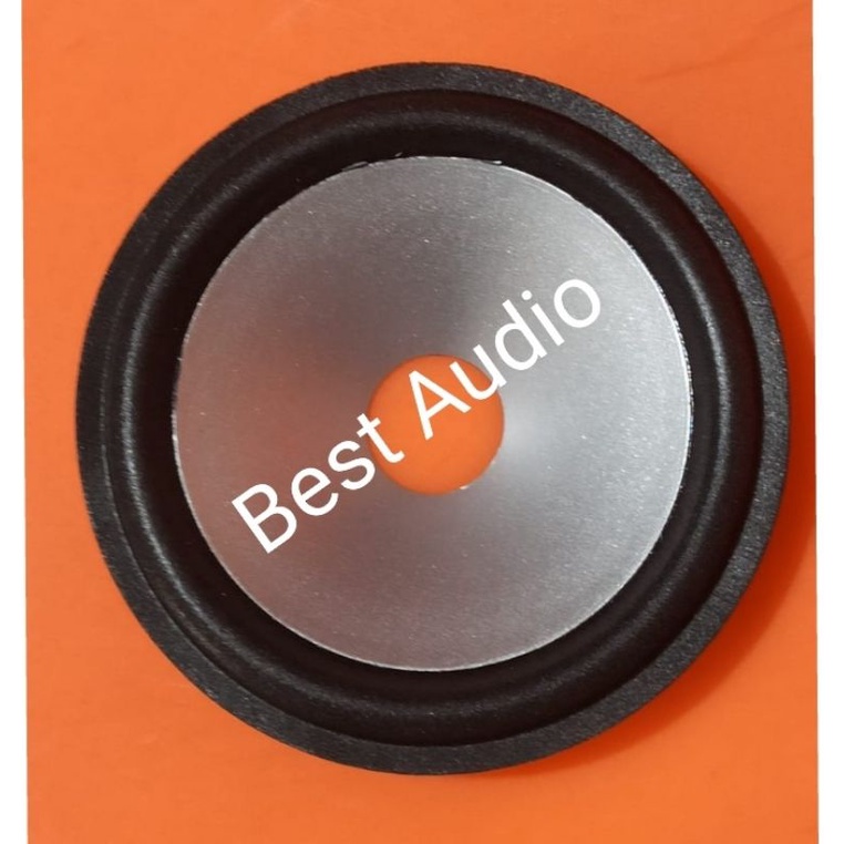 Daun kertas speaker 4inch 4 inch woofer silver diameter 10cm voice 20mm