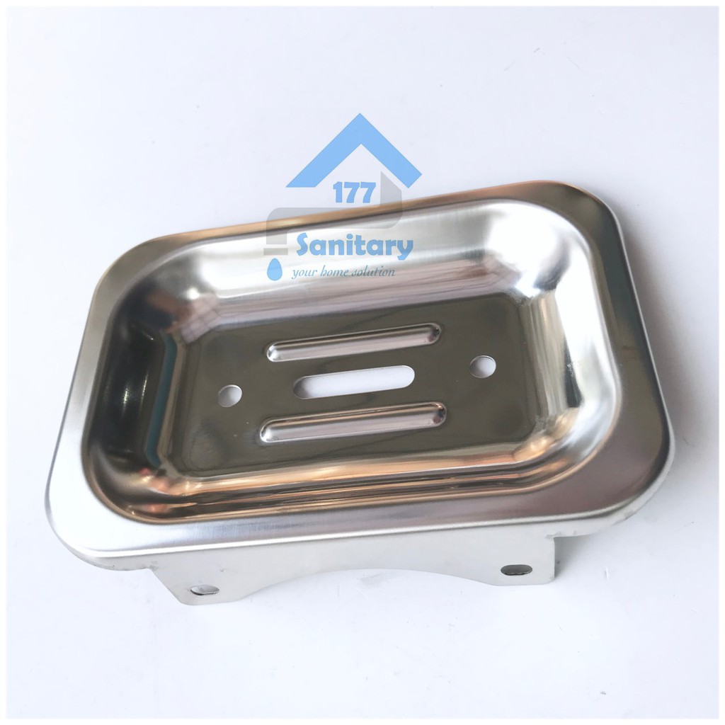 Tempat Sabun Batang Stainless Plat A2- Rak Sabun Batangan Stenlis Murah dispenser soap rack mini soap /D48