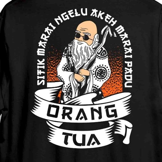 Kaos murah Kaos distro murah baju  distro pria t-shirt murah combed30s orang tua tongkat