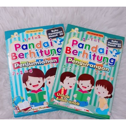 Buku Anak Pandai Berhitung - Persiapan Masuk SD Pintar Berhitung Penjumlahan Pengurangan