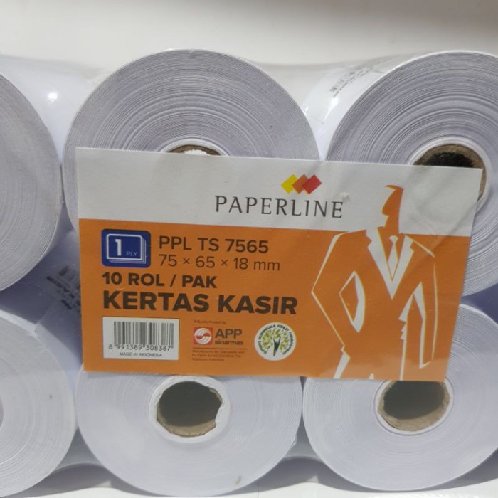 

Hayershope Kertas Kasir Paperline 75X65X18 Mm 10 Rol