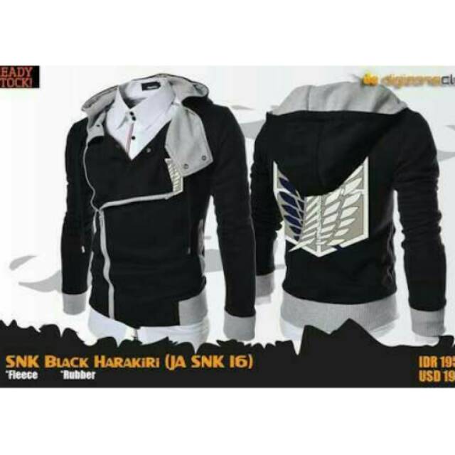Jaket SNK Black Harakiri