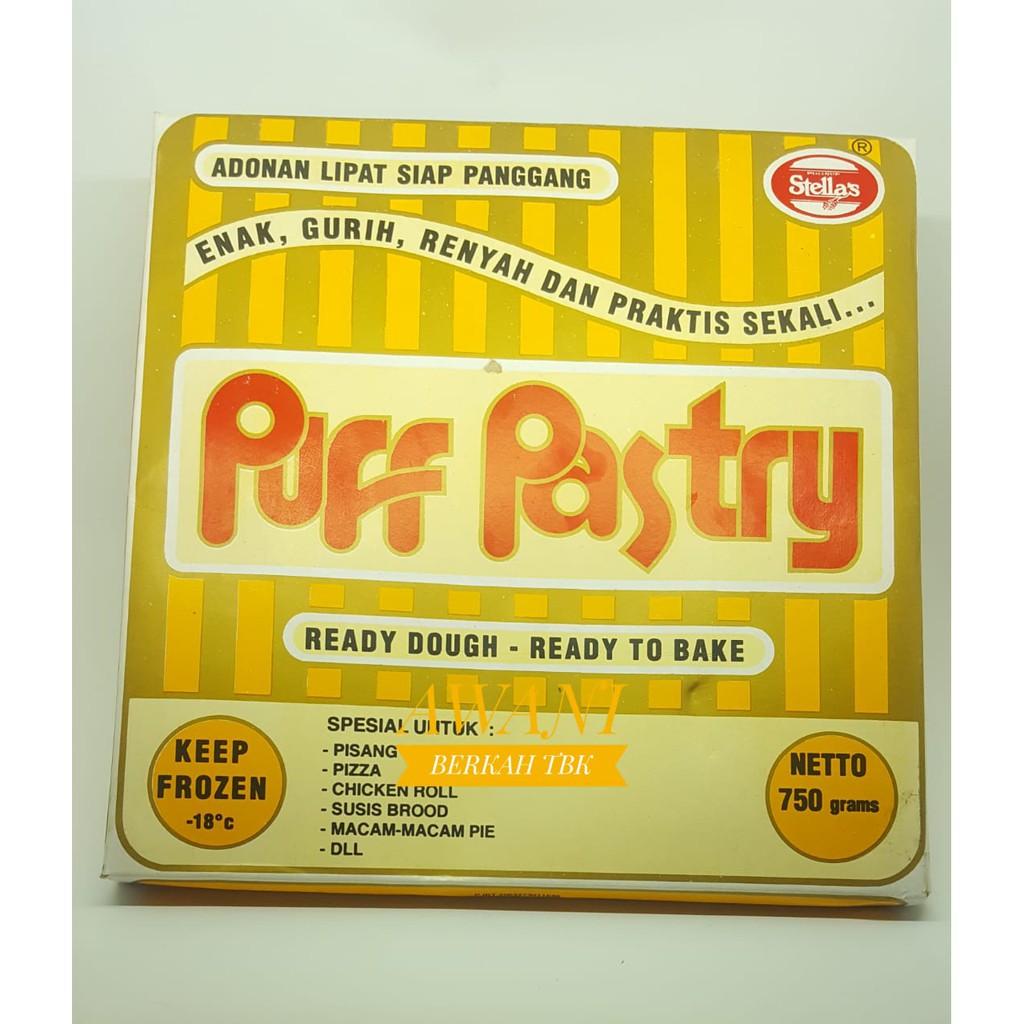 

Stella puff pastry/ kulit pastry khusus grab