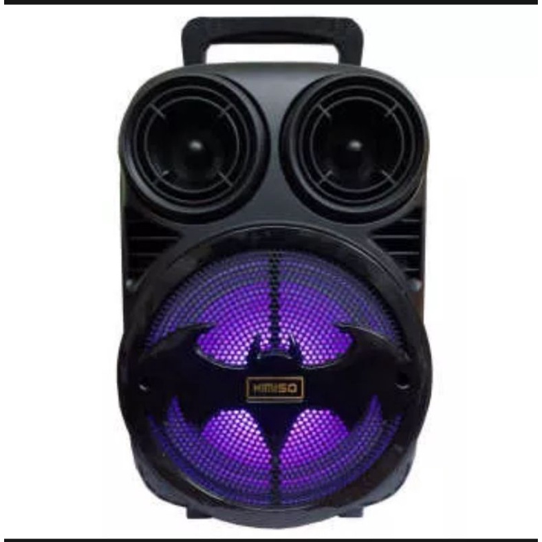 Speaker Bluetooth 3391/339 Bonus Mic 6,5Inci/Salon Aktif Portable Radio Fm/Speaker Wireless Led