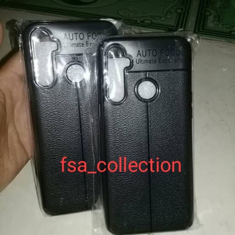 Softcase Realme 5/5i/C3 Autofocus Leather Case Ultimatte