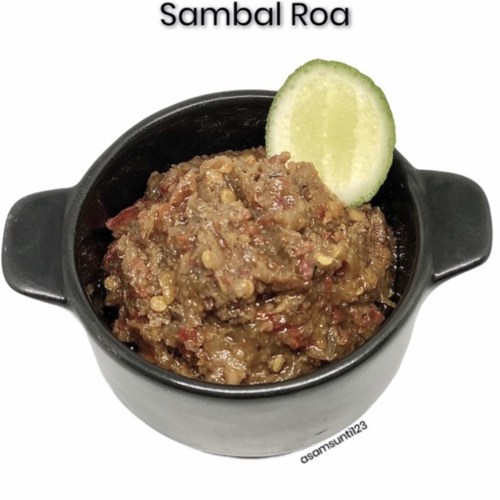

Sambal-Aneka- Roa Sambal Sambel Roa Asap Pedas -Aneka-Sambal.