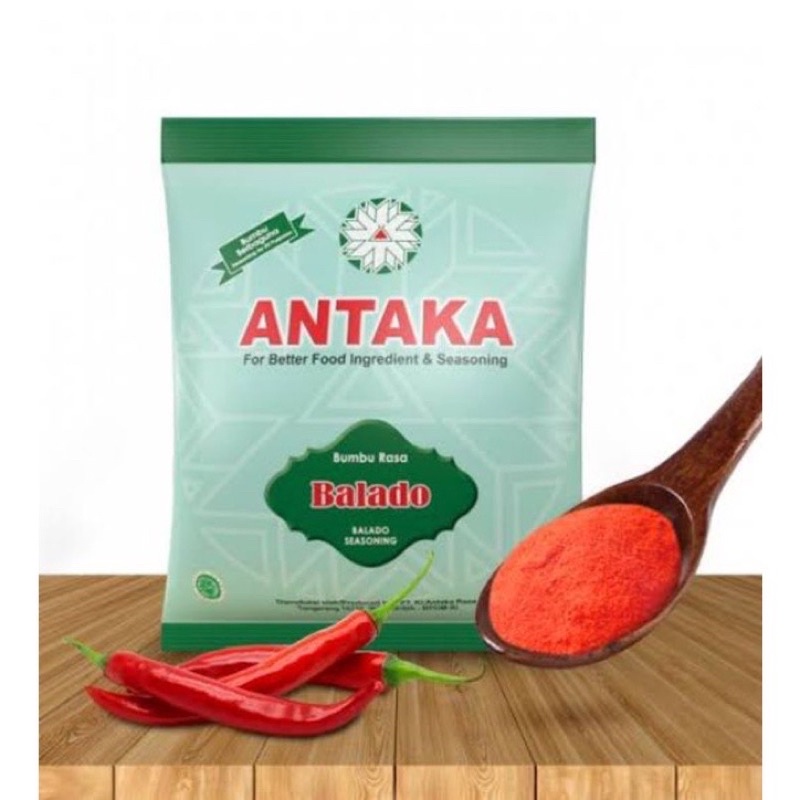 

ANTAKA Bumbu Tabur 1kg Instan Balado/ Bumbu Masak/ Bumbu Tabur Aneka Rasa Serba Guna ANTAKA