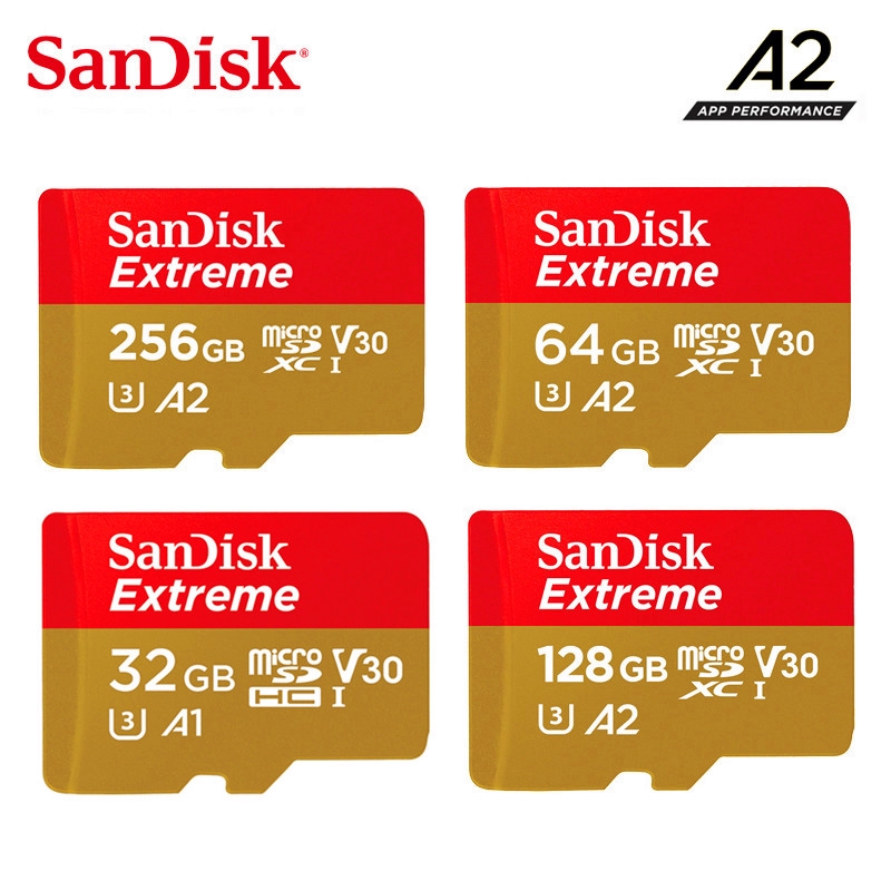 SanDisk Memory Card 32GB 64GB 128GB 256GB MicroSD Card SDHC/SDXC Class10 TF Card