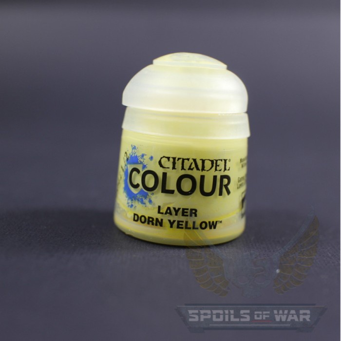 

Produk Terbaru Citadel Paint - Layer - Dorn Yellow