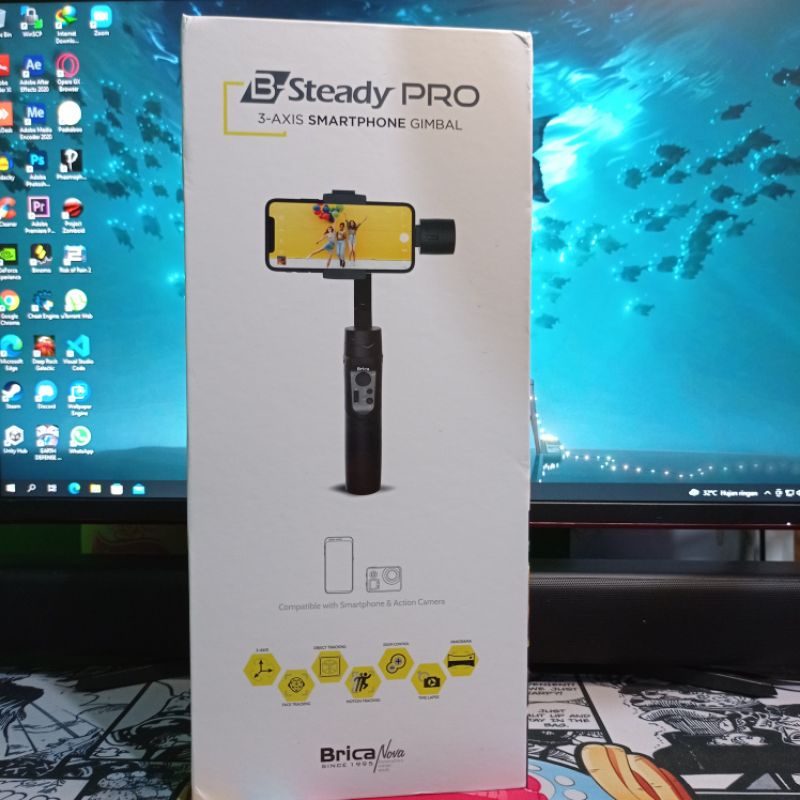 Gimbal Smartphone Brica B-Steady PRO