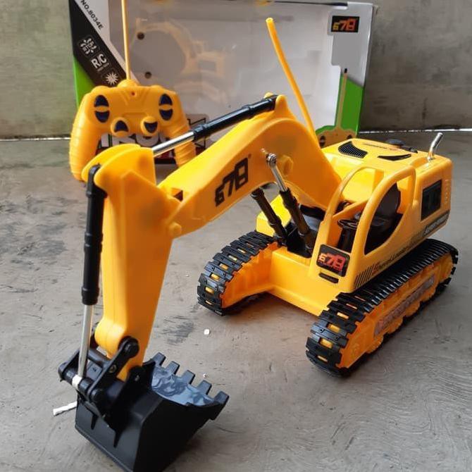 Mainan Mobil Excavator - RC Excavator Digger - Mainan Anak Mobil Beko