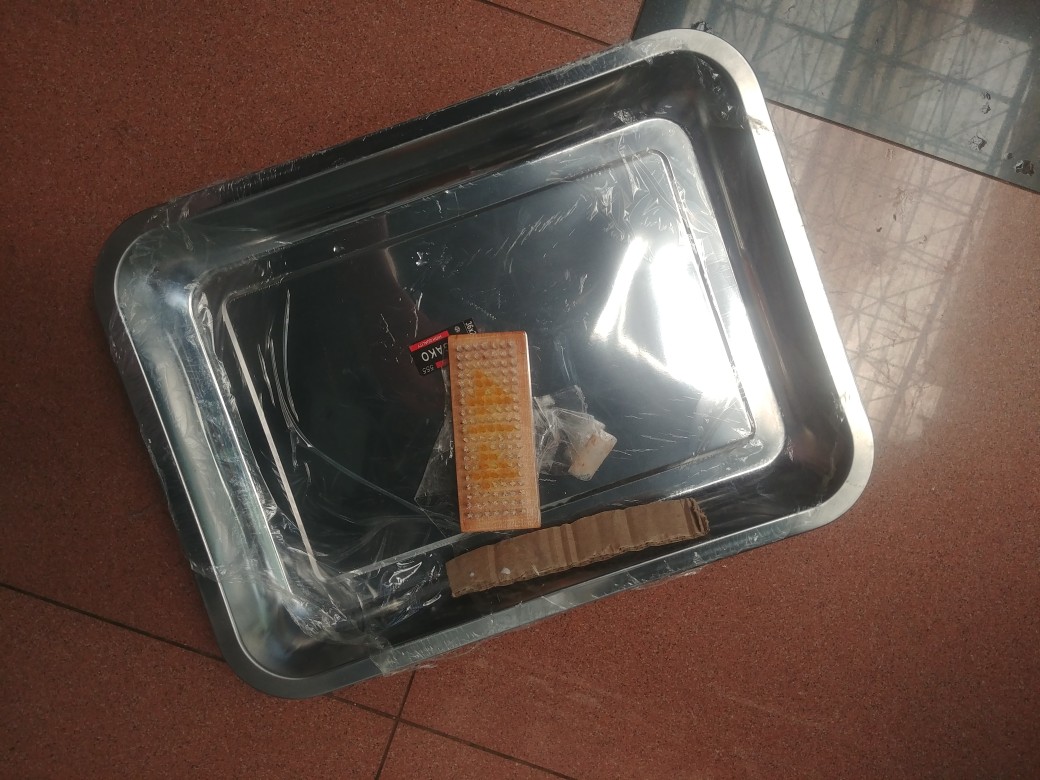 555 Baking Tray Loyang Segi Nampan Baki Stainless Stenles Uk 36