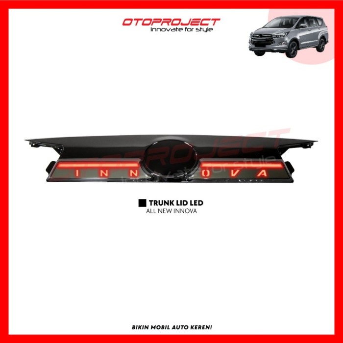 Trunk Lid Belakang All New Innova 2016 Model Elite Smoke